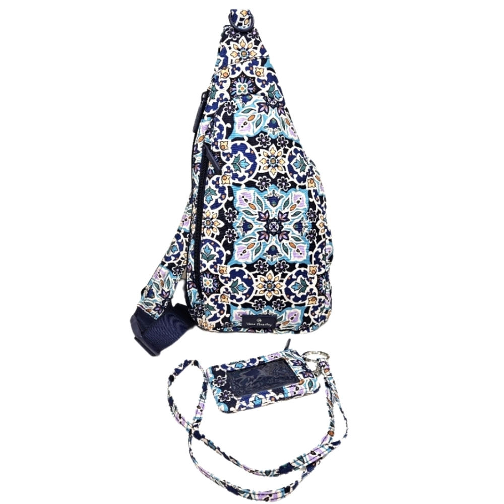 Vera Bradley Essential Sling Bag and ID Holder